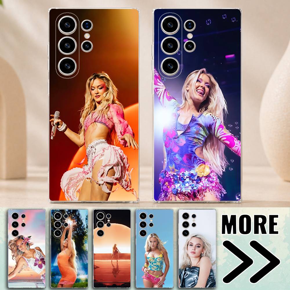 Summer Zara - Z-Zara L-Larsson スウェーデン 夏の夜のデザインのスマートフォンケース。対応機種：Samsung Galaxy S20、21